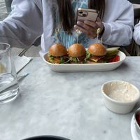 sliders  at Willow Vegan Bistro in New York City