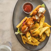 Nashville Hot Chick'n at Willow Vegan Bistro in New York City