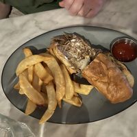Philly cheese steak   at Willow Vegan Bistro in New York City