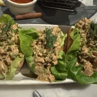 Lobster rolls  at Willow Vegan Bistro in New York City