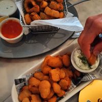 Calamari and at Willow Vegan Bistro in New York City