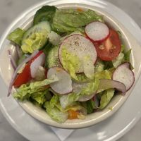 Side salad 🥗   at Willow Vegan Bistro in New York City