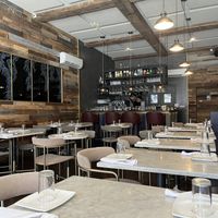 Beautiful inside setting  at Willow Vegan Bistro in New York City