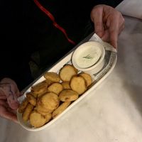 Pickle fries  #Veganuary at Willow Vegan Bistro in New York City