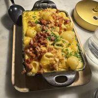 Truffle Mac and cheese   at Willow Vegan Bistro in New York City