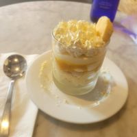 Banana pudding at Willow Vegan Bistro in New York City
