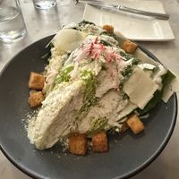 Cesar Salad mmmmm  at Willow Vegan Bistro in New York City