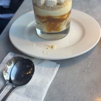 Banana pudding  at Willow Vegan Bistro in New York City