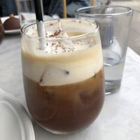 Mocha cocktail   at Willow Vegan Bistro in New York City