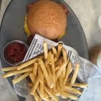 BEC with fries  at Willow Vegan Bistro in New York City
