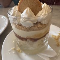 Banana pudding   at Willow Vegan Bistro in New York City