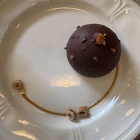 Hazelnut dome  at Willow Vegan Bistro in New York City