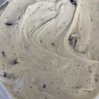 Vegan cookies and cream! Soy based at Pops Ice Cream in Sebastian