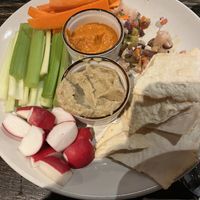 I forget what this appetizer is tbh, but it sure did the job.  at Zim's Cafe in Lexington