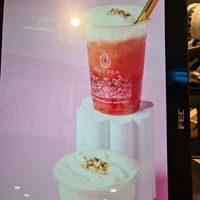 Order on the screen, self serve at NUTTEA - La Trobe St in Melbourne