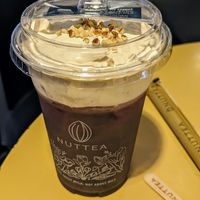 Grape tea #Veganuary at NUTTEA - La Trobe St in Melbourne