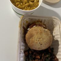 Vegan Mac and cheese   at Spacecat V-stro in Ferndale