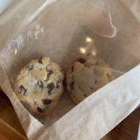 Cookies that came with the lunch bag  at Spacecat V-stro in Ferndale