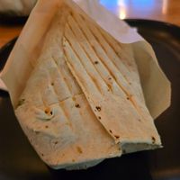 Tempeh Wrap! at Vegitat in Luzern