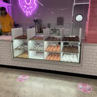 Front counter at Donut Run in Washington