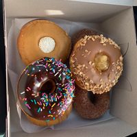 Autumnal donuts  at Donut Run in Washington