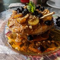 Protein pancakes at The Brewery in Larnaca