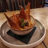 Santorin Fava Walnuts at The Brewery in Larnaca