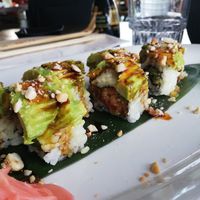 Green Dragon Roll at The Brewery in Larnaca