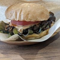 Hamburger at Sonu Sonu in Fukuoka