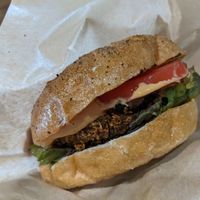 Cheese burger at Sonu Sonu in Fukuoka