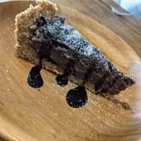 Chocolate cake! at Sonu Sonu in Fukuoka