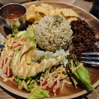 Taco plate yummy! at Sonu Sonu in Fukuoka