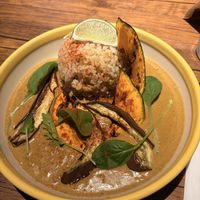 coconut curry  at Sonu Sonu in Fukuoka
