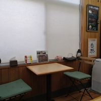 Small seating area at Pumpkin ぱんぷきん in Tokushima