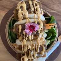Bao buns at The Conscious Kitchen - Kloof St in Cape Town