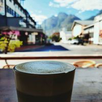 Matcha latte at The Conscious Kitchen - Kloof St in Cape Town