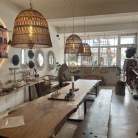 Beautiful chilled atmosphere with lovely decor  at The Conscious Kitchen - Kloof St in Cape Town