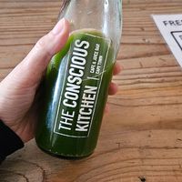 Raw Celery juice at The Conscious Kitchen - Kloof St in Cape Town