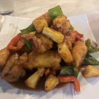 sweet and sour tofu   at Wok Your Way in Dartmouth