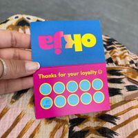 Loyalty card  at Okja - Camps Bay in Cape Town