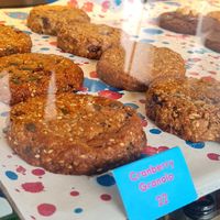 Bakery case at Okja - Camps Bay in Cape Town