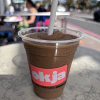 Coffee slushy   at Okja - Camps Bay in Cape Town
