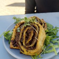 these mushroom rolls were really good at Superkelly in Ghent