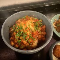 Cauliflower with sweet-sour chickpeas  at Superkelly in Ghent