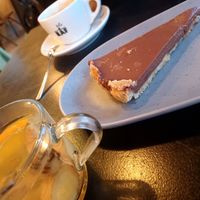 Chocolate cake at Superkelly in Ghent