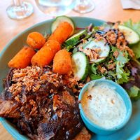 Knolselder steak met kroketjes at Superkelly in Ghent