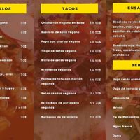 Menu at El Sabor de Anita - Maybe closed in Guadalajara