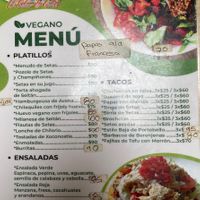 Menu actual   at El Sabor de Anita - Maybe closed in Guadalajara