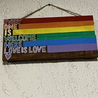 ❤️🧡💛💚💙💜  at Vegan Style in Cancun