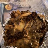 Vegan chili cheese fries  at Screaming Vegan in Roanoke